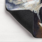 ジプシーの馬の連続した情熱の多彩な絵画の芸術 マウスパッド (コーナー)