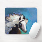 ジプシーの馬の連続した情熱の多彩な絵画の芸術 マウスパッド (マウス)