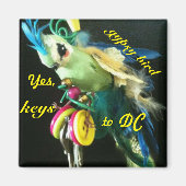 ジプシーの鳥 マグネット (正面)