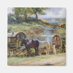 ジプシーのEncampment、Appleby 1919年 マグネット