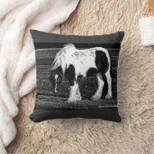 ジプシーのVannerの馬の写真の芸術の装飾用クッション クッション (ブランケット)