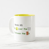 ジプシーはWitekのマグを愛します ツートーンマグカップ (正面左)