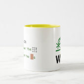 ジプシーはWitekのマグを愛します ツートーンマグカップ (中央)