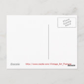 ジプシーカラフルガールポストカード ポストカード (裏面)