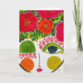 ジプシーガーデンガールロージー – ノートカード