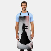 ジプシーガール遊バイオリン エプロン (着用した状態)