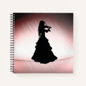 ジプシーガール遊バイオリン ノートブック (正面)