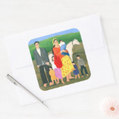 ジプシーファミリー1986 スクエアシール (封筒)