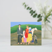 ジプシーファミリー1986 ポストカード (スタンド正面)