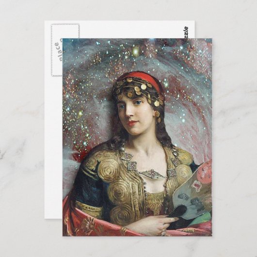 ジプシープリンセス，変更された芸術 ポストカード (正面/裏面)