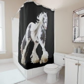 ジプシーマーレスタリオン荷車を引くホース シャワーカーテン (インサイチュ)