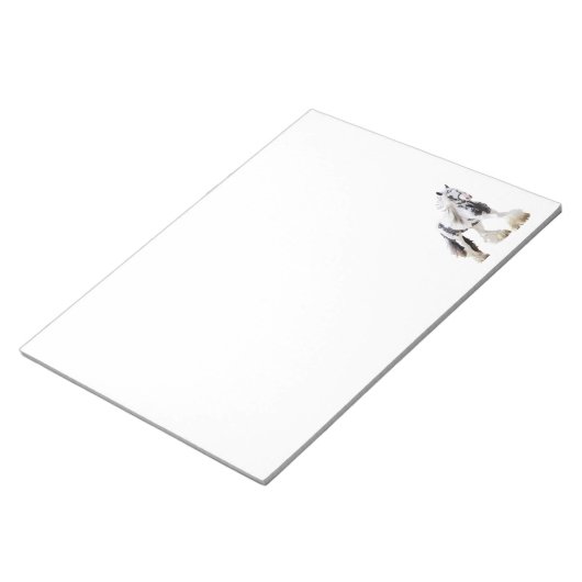 ジプシーマーレスタリオン荷車を引くホース ノートパッド (アングル)