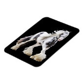 ジプシーマーレスタリオン荷車を引くホース マグネット (左側)