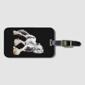 ジプシーマーレスタリオン荷車を引くホース ラゲッジタグ (正面横)