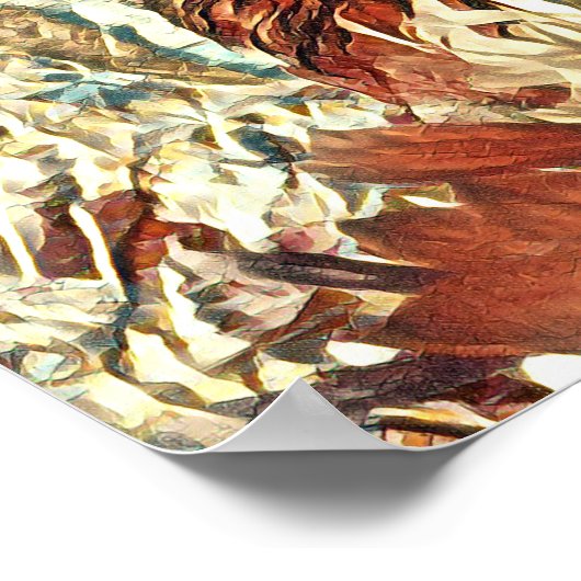 ジプシーモスカモフラージュ ポスター (角)