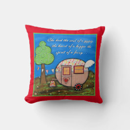 ジプシーワゴン、キャンピングカーの芸術、ジプシーの精神 クッション