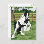 ジプシーヴァナー遊アットホースアート ポストカード (正面/裏面)