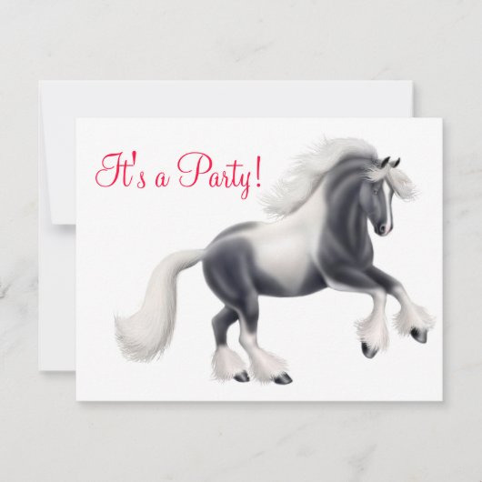 ジプシーヴァンナーコブホース招待状 招待状 (正面)