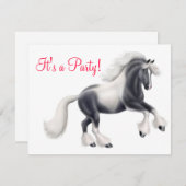 ジプシーヴァンナーコブホース招待状 招待状 (正面/裏面)