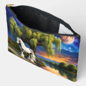 ジプシーヴァンナーホースウィローツリーアンドスキーカラフルズ アクセサリーポーチ (見開き)