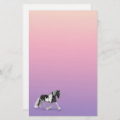 ジプシーヴァンナー絵を描ホースステーショナリー紙 便箋 (正面/裏面)