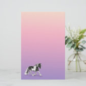 ジプシーヴァンナー絵を描ホースステーショナリー紙 便箋 (スタンド正面)