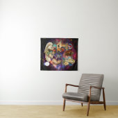 ジプシー占い師心理学ヴィンテージアート タペストリー (インサイチュ(横))