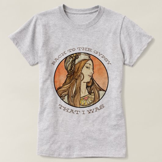 ジプシー女子Tシャツ Tシャツ (デザイン正面)