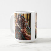 ジプシー女性 コーヒーマグカップ (正面左)