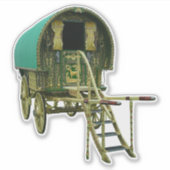 ジプシー弓トップワゴンステッカー シール (正面)