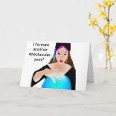 ジプシー誕生日 カード (黄色い花)