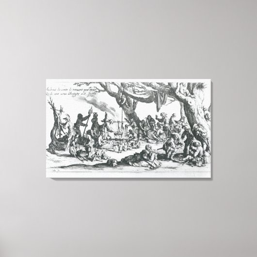 ジプシー誕生 キャンバスプリント (正面)