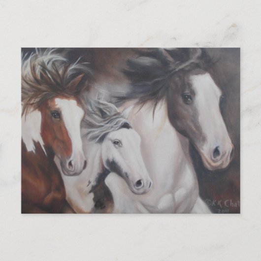 ジプシー走 ポストカード (正面)