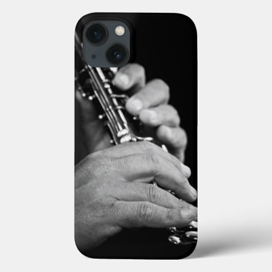 ジプシー遊が白と黒の笛を吹く Case-Mate iPhoneケース (裏面)