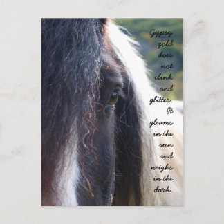 ジプシー金ゴールドはがき ポストカード