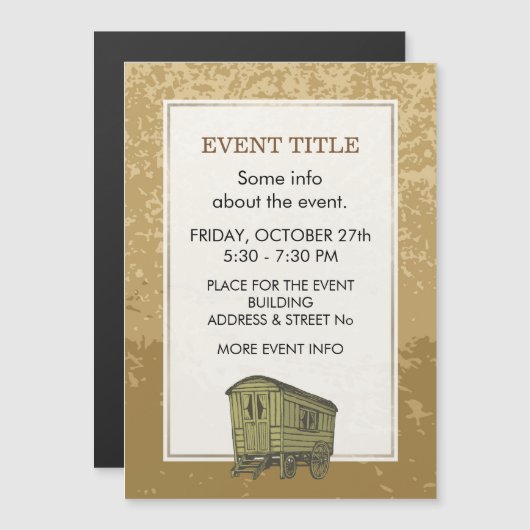 ジプシー・キャラバン・ワゴン (正面/裏面)