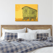 ジプシー・キャラバン・ワゴン キャンバスプリント (インサイチュ (寝室))