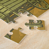 ジプシー・キャラバン・ワゴン ジグソーパズル (側面)