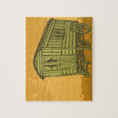 ジプシー・キャラバン・ワゴン ジグソーパズル (縦)