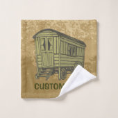 ジプシー・キャラバン・ワゴン バスタオルセット (ウォッシュタオル)