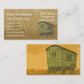 ジプシー・キャラバン・ワゴン 名刺 (正面/裏面)