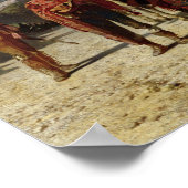 ジプシー・ファミリー・オン・ザ・ロード， c.1861 ポスター (角)