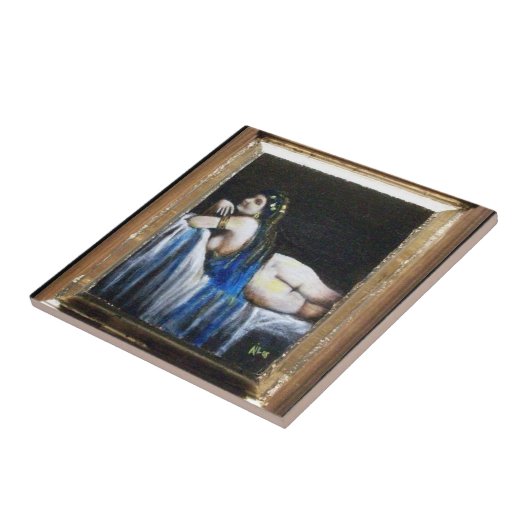 ジプシー・ブルー タイル (側面)