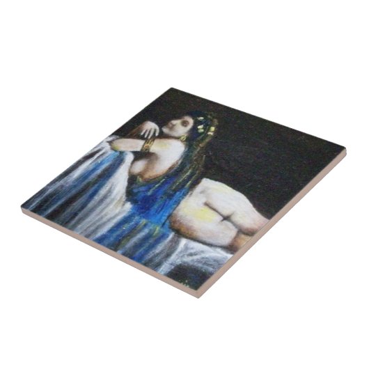 ジプシー・ブルー タイル (側面)