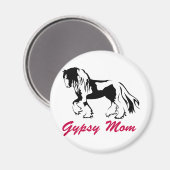 ジプシー・ホース・マム マグネット (正面/裏面)