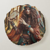 ジプシー・レディー ラウンドクッション (裏面)