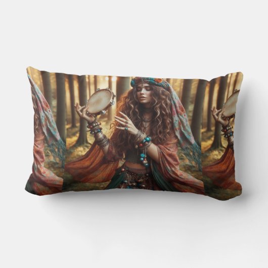 ジプシー・レディー ランバークッション (裏面)