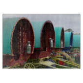 ジプシー・ワゴンの裁断板 カッティングボード (正面)