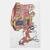 ジプシー・ワゴン キッチンタオル (縦)