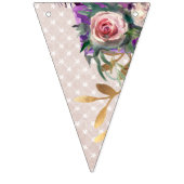 ジプシー、bohoのスタイル、多数色およびデザイン バンティングフラッグ (第3の旗)